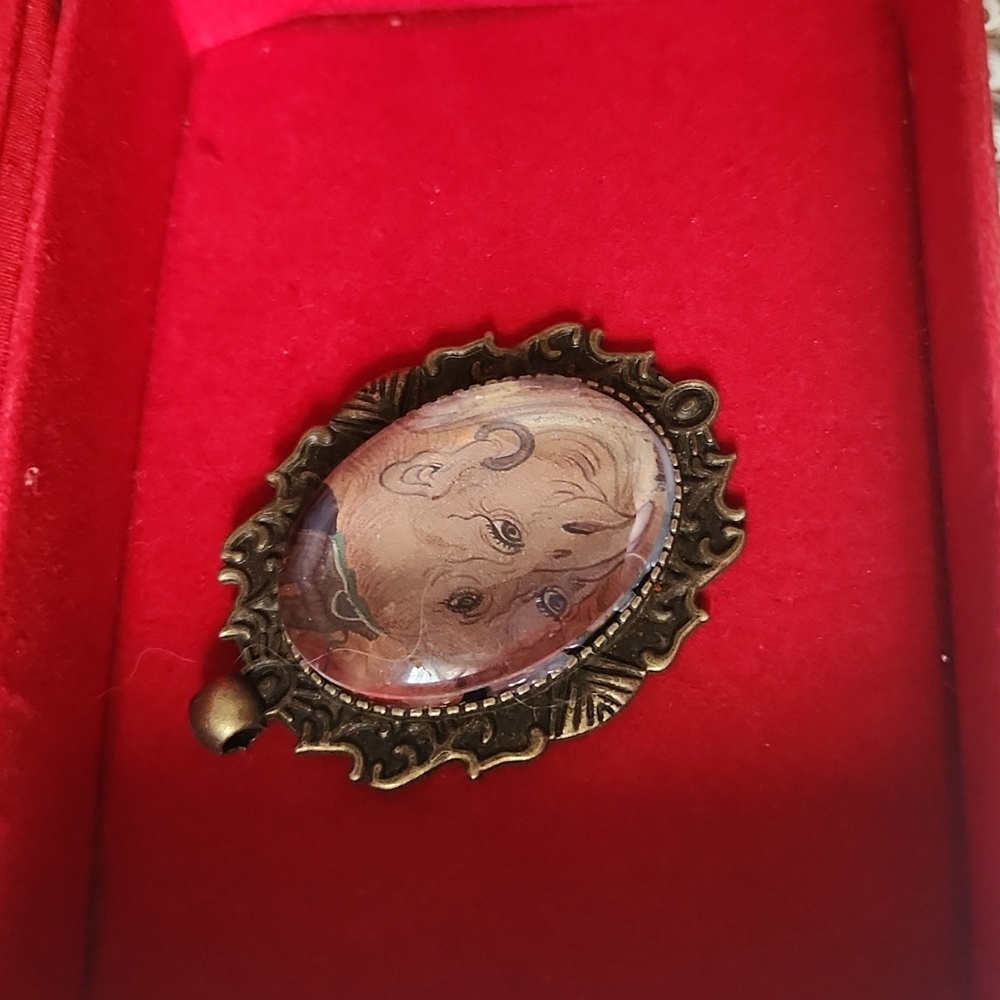 Antique chimera pendant